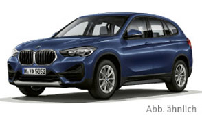 BMW X1 xDrive25e in blau